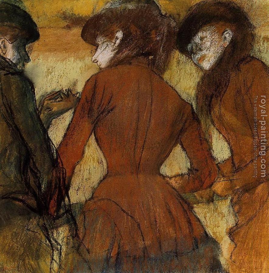 Edgar Degas : Three Women at the Races